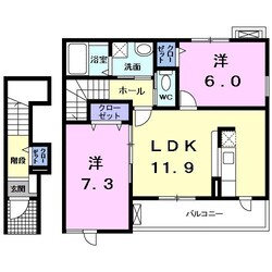 ブライト　一反田の物件間取画像